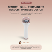 3 in 1 Portable Hair Remover Laser Permanent Whole Body Treatment Ipl Painless Hair Removal Device for Home Use